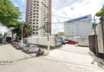 Terreno à venda, 1426 m² por r$ 21.390.000,00 - tatuapé - são paulo/sp