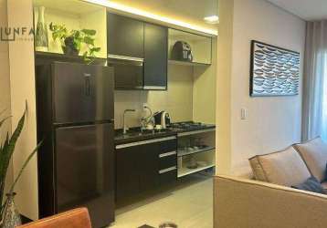 Flat com 1 dormitório à venda, 45 m² por r$ 380.000,00 - jardim américa - sorocaba/sp