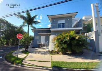 Casa com 3 dormitórios à venda, 473 m² por r$ 2.800.000,00 - condomínio sunset - sorocaba/sp