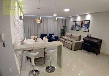 Apartamento com 3 dormitórios à venda, 100 m² por r$ 400.000,00 - vila trujillo - sorocaba/sp