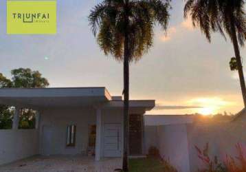 Casa com 4 dormitórios à venda, 400 m² por r$ 1.800.000,00 - condomínio quintas do campo largo - araçoiaba da serra/sp