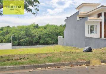 Terreno à venda, 300 m² por r$ 450.000,00 - condomínio vila dos inglezes - sorocaba/sp