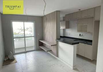 Apartamento com 1 dormitório, 45 m² - venda por r$ 420.000,00 ou aluguel por r$ 2.601,40/mês - mangal - sorocaba/sp