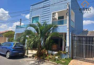 Sobrado com 5 quartos à venda, 300 m² por r$ 995.000 - planta santa tereza - colombo/pr