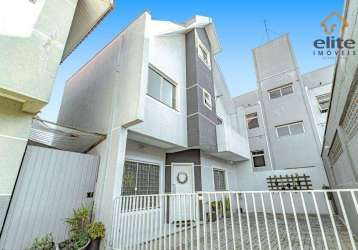 Sobrado com 3 dormitórios à venda, 129 m² por r$ 690.000,00 - novo mundo - curitiba/pr