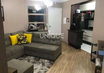 Apartamento com 2 dormitórios à venda, 48 m² por r$ 280.000 - cidade jardim - jundiaí/sp