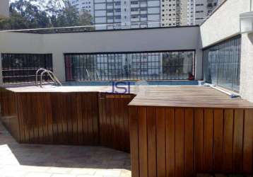 Cobertura duplex com piscina e churrasqueira,linda