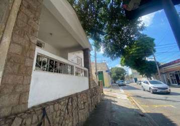 Casa e salão de esquina na área central de jundiaí, ideal para investimento