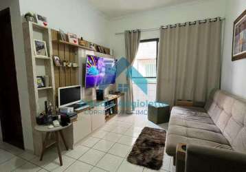 Apartamento com 1 quarto à venda na avenida presidente kennedy, 5800, cidade ocian, praia grande, 48 m2 por r$ 265.000