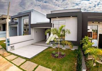 Casa com 3 dormitórios à venda, 137 m² por r$ 1.135.000,00 - park gran reserve - indaiatuba/sp