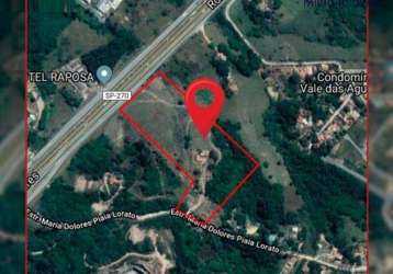 Área comercial à venda, 75000m², rodovia raposo tavares em sorocaba/sp