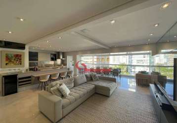 Apartamento duplex com 3 dormitórios à venda, 138 m² por r$ 3.800.000,00 - riviera - módulo 8 - bertioga/sp