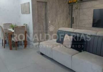 Apartamento a venda com 02 dormitórios sendo 1 suíte no campo grande