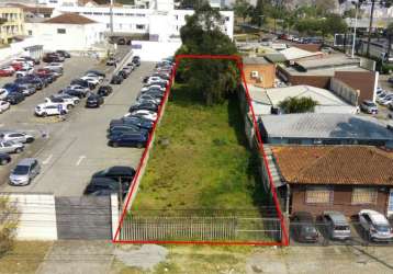 Terreno à venda, 1044.00 m2 por r$2000000.00  - jardim social - curitiba/pr