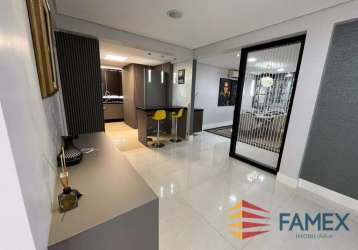 Apartamento alto padrão mobiliado à venda no centro de pato branco - ap836