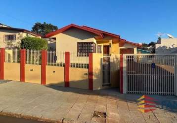 Casa térrea para venda no bairro santa terezinha em pato branco - ca284