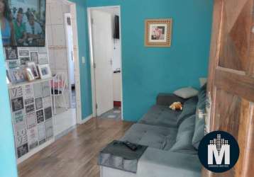 Apartamento 3 quartos à venda e 1 vaga, 55m2 - cohab 5, carapicuíba