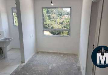 Apartamento 2 quartos à venda, 35m2 - pousada dos bandeirantes, carapicuíba