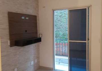 Apartamento á venda, 2 quartos, sacada, 1 vaga - jandira