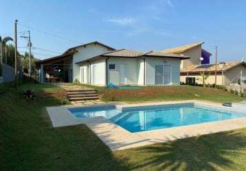 Casa cond com 4 dormitórios sendo 2 suíte com vista para piscina condômino inhandjara