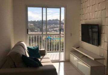 Apartamento para locação mobiliado c/ 2 dormitórios sendo 1 suíte, cond. vista park