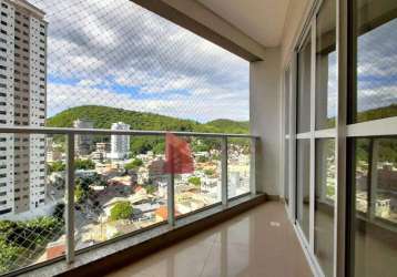 Locação: apartamento semi mobiliado, com 2 suítes, bairro fazenda, itajaí/sc!