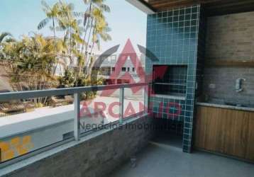 Apartamento de dois dormitórios a venda  no bairro itaguá - ubatuba - sp