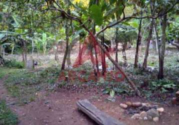 Terreno/sitio no cambuca proximo da praia do ubatumirim em ubatuba/sp