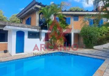 Casa com 4 dormitórios piscina condominio serra da cantareira mairiporã-sp