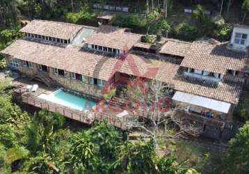 Casa a venda em ubatuba  com 6.000m2 de área total  e  800m2 construida