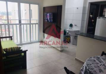 Lindo apartamento novo com móveis novos pronto para morar