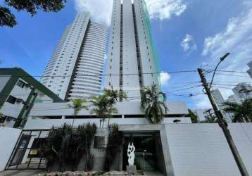 Apartamento para aluguel, 2 quartos, 1 suíte, 1 vaga, torre - recife/pe