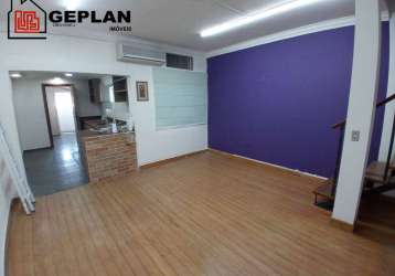 Excelente sobrado comercial, 3 dorm, sendo 1 suíte, 2 vagas, 250m