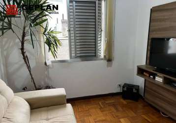 Excelente apartamento, 2 dorm, 1 banh, sem vaga, 50m