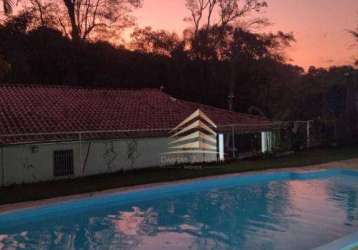 Chácara à venda, 5 m² por r$ 1.280.000,00 - arujá country club - arujá/sp