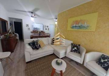 Apartamento com 2 dormitórios à venda, 90 m² por r$ 500.000 - guarujá/sp