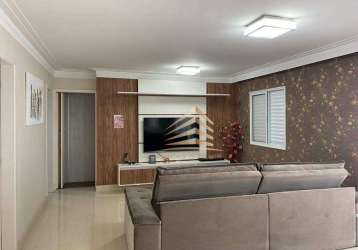 Apartamento na vila augusta, 110m², 3 suítes, 2 vagas, andar alto, condomínio supera.