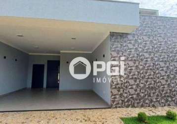 Casa com 3 dormitórios à venda, 146 m² por r$ 850.000,00 - recreio das acácias - ribeirão preto/sp