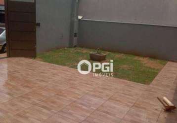 Casa com 3 dormitórios à venda, 105 m² por r$ 530.000,00 - distrito de bonfim paulista - ribeirão preto/sp