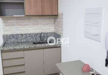 Apartamento com 1 dormitório à venda, 38 m²- nova aliança - ribeirão preto/sp