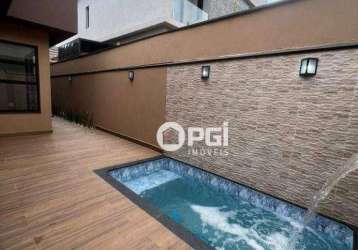 Casa com 3 dormitórios à venda, 170 m² por r$ 1.580.000 - quinta da primavera - ribeirão preto/sp