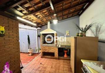 Casa com 3 dormitórios, 195 m² - jardim américa - ribeirão preto/sp