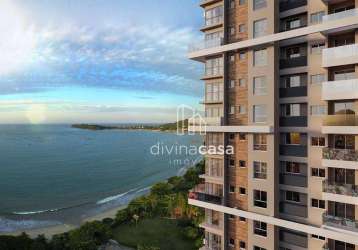 Apartamento com 3 dormitórios à venda, 100 m² por r$ 1.609.231,01 - praia de armação do itapocorói - penha/sc