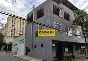 Prédio para alugar, 390 m² por r$ 6.800,01/mês - vila euclides - são bernardo do campo/sp