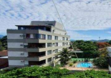 Cobertura com 4 dormitórios à venda, 217 m² por r$ 575.000,00 - parque enseada - guarujá/sp