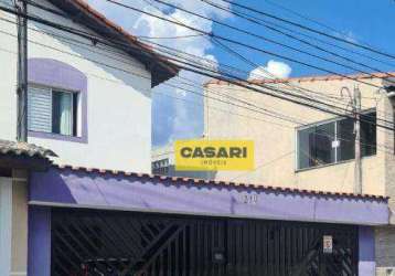 Sobrado com 2 dormitórios à venda, 123 m² por r$ 470.000,00 - alves dias - são bernardo do campo/sp