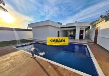 Casa com 3 dormitórios à venda, 221 m² - portal das estrelas i - boituva/sp