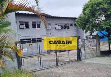 Galpão à venda, 2336 m² - cooperativa - são bernardo do campo/sp