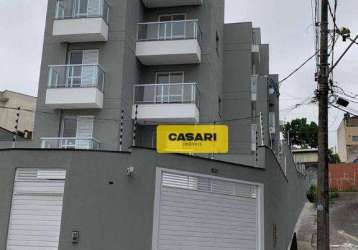 Cobertura com 3 dormitórios à venda, 92 m² - vila alice - santo andré/sp