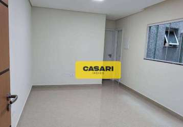 Cobertura com 2 dormitórios à venda, 80 m² - vila floresta - santo andré/sp